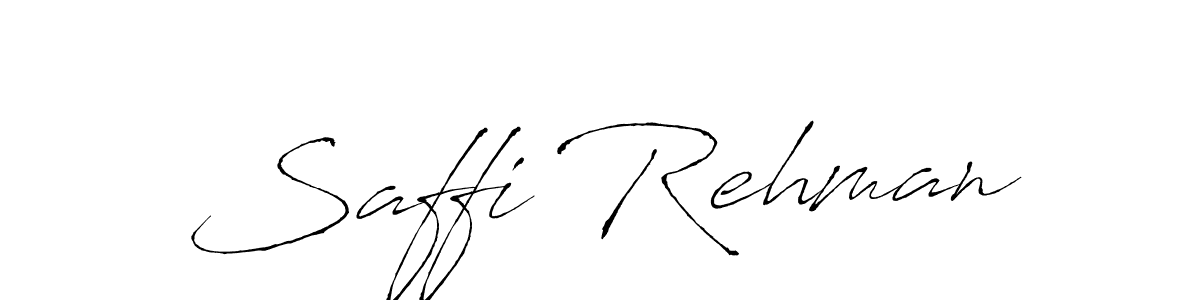 The best way (Antro_Vectra) to make a short signature is to pick only two or three words in your name. The name Saffi Rehman include a total of six letters. For converting this name. Saffi Rehman signature style 6 images and pictures png