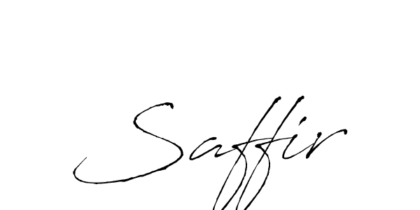 How to make Saffir name signature. Use Antro_Vectra style for creating short signs online. This is the latest handwritten sign. Saffir signature style 6 images and pictures png