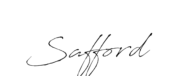 Design your own signature with our free online signature maker. With this signature software, you can create a handwritten (Antro_Vectra) signature for name Safford. Safford signature style 6 images and pictures png