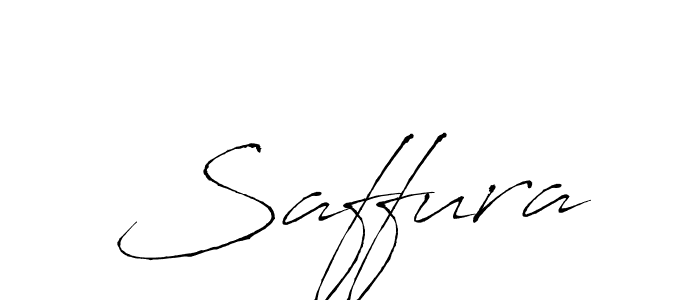 Saffura stylish signature style. Best Handwritten Sign (Antro_Vectra) for my name. Handwritten Signature Collection Ideas for my name Saffura. Saffura signature style 6 images and pictures png