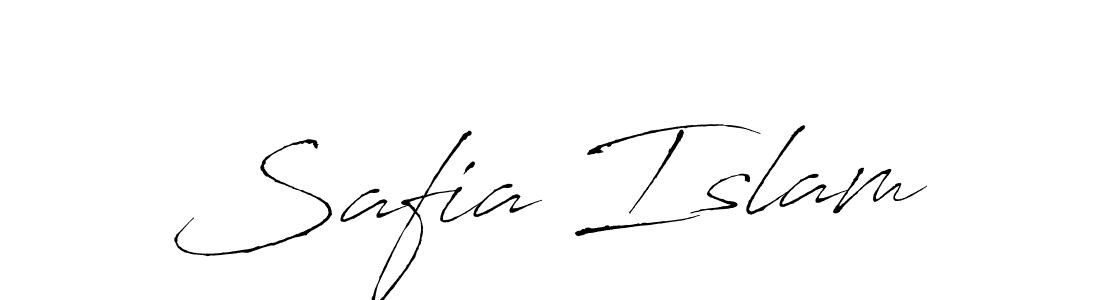 if you are searching for the best signature style for your name Safia Islam. so please give up your signature search. here we have designed multiple signature styles  using Antro_Vectra. Safia Islam signature style 6 images and pictures png