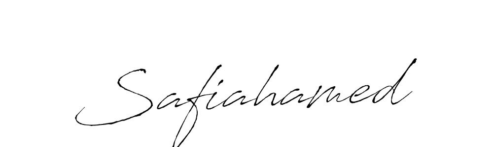 Make a beautiful signature design for name Safiahamed. With this signature (Antro_Vectra) style, you can create a handwritten signature for free. Safiahamed signature style 6 images and pictures png