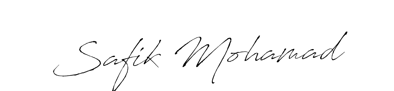 The best way (Antro_Vectra) to make a short signature is to pick only two or three words in your name. The name Safik Mohamad include a total of six letters. For converting this name. Safik Mohamad signature style 6 images and pictures png