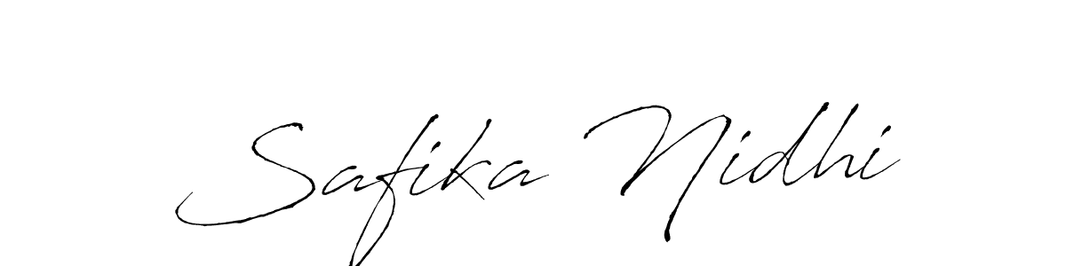 Make a short Safika Nidhi signature style. Manage your documents anywhere anytime using Antro_Vectra. Create and add eSignatures, submit forms, share and send files easily. Safika Nidhi signature style 6 images and pictures png