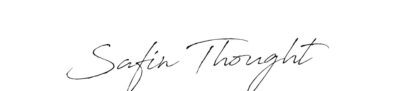 Design your own signature with our free online signature maker. With this signature software, you can create a handwritten (Antro_Vectra) signature for name Safin Thought. Safin Thought signature style 6 images and pictures png