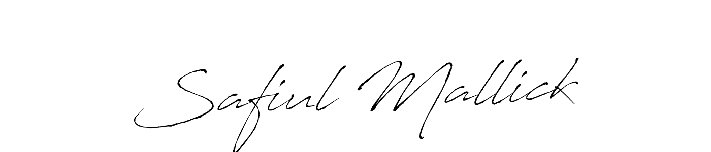 Make a beautiful signature design for name Safiul Mallick. Use this online signature maker to create a handwritten signature for free. Safiul Mallick signature style 6 images and pictures png