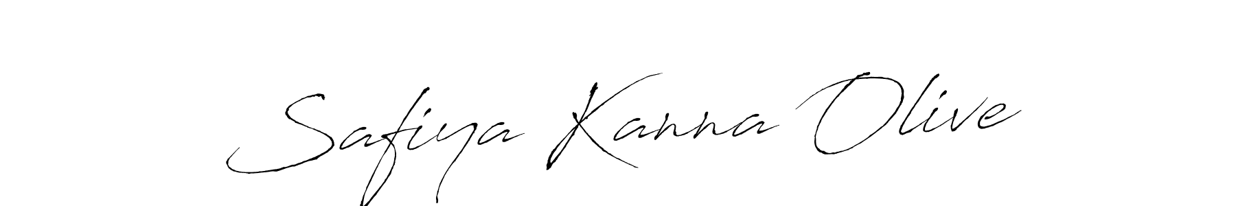 Once you've used our free online signature maker to create your best signature Antro_Vectra style, it's time to enjoy all of the benefits that Safiya Kanna Olive name signing documents. Safiya Kanna Olive signature style 6 images and pictures png