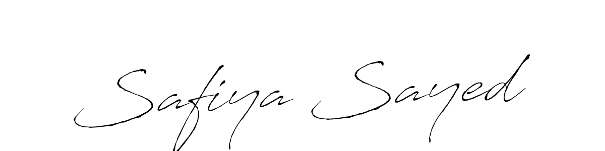 It looks lik you need a new signature style for name Safiya Sayed. Design unique handwritten (Antro_Vectra) signature with our free signature maker in just a few clicks. Safiya Sayed signature style 6 images and pictures png