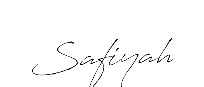 How to make Safiyah signature? Antro_Vectra is a professional autograph style. Create handwritten signature for Safiyah name. Safiyah signature style 6 images and pictures png
