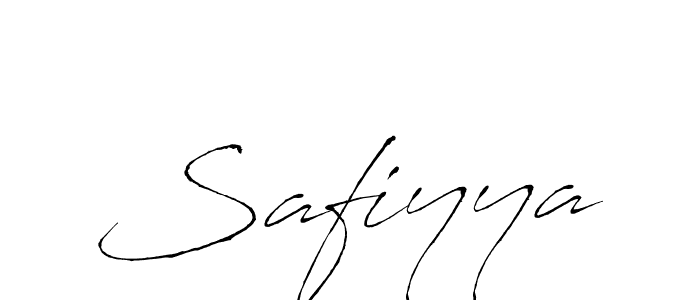 How to make Safiyya signature? Antro_Vectra is a professional autograph style. Create handwritten signature for Safiyya name. Safiyya signature style 6 images and pictures png