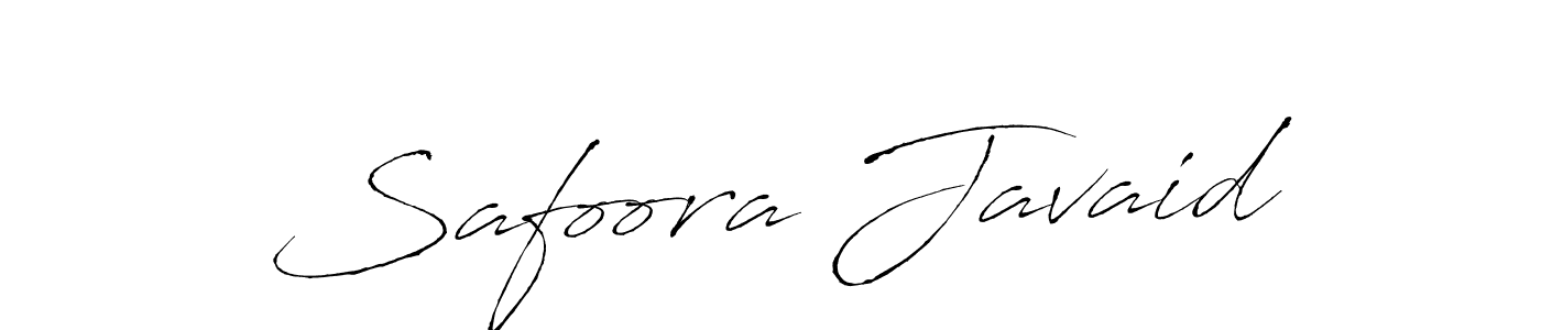 Use a signature maker to create a handwritten signature online. With this signature software, you can design (Antro_Vectra) your own signature for name Safoora Javaid. Safoora Javaid signature style 6 images and pictures png