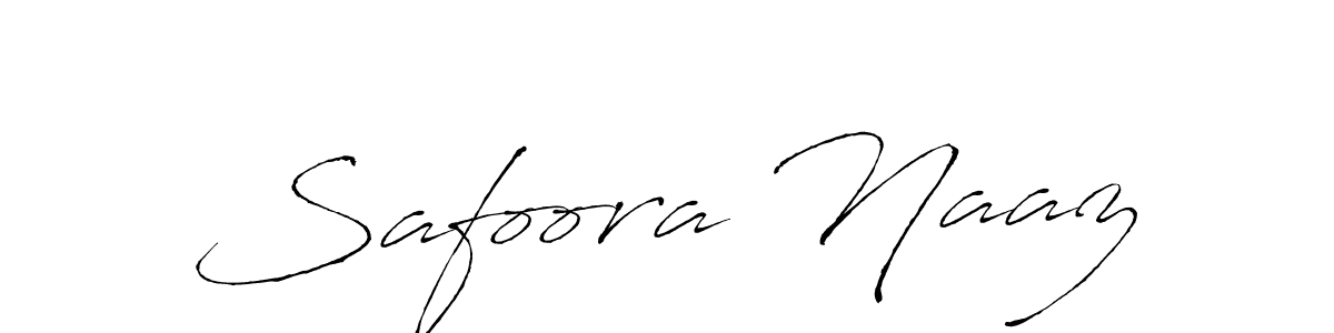 How to make Safoora Naaz signature? Antro_Vectra is a professional autograph style. Create handwritten signature for Safoora Naaz name. Safoora Naaz signature style 6 images and pictures png