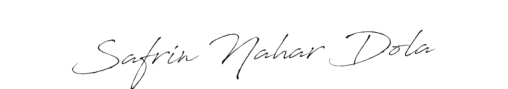 Check out images of Autograph of Safrin Nahar Dola name. Actor Safrin Nahar Dola Signature Style. Antro_Vectra is a professional sign style online. Safrin Nahar Dola signature style 6 images and pictures png