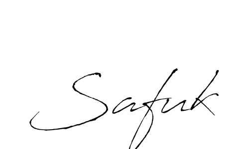 Use a signature maker to create a handwritten signature online. With this signature software, you can design (Antro_Vectra) your own signature for name Safuk. Safuk signature style 6 images and pictures png