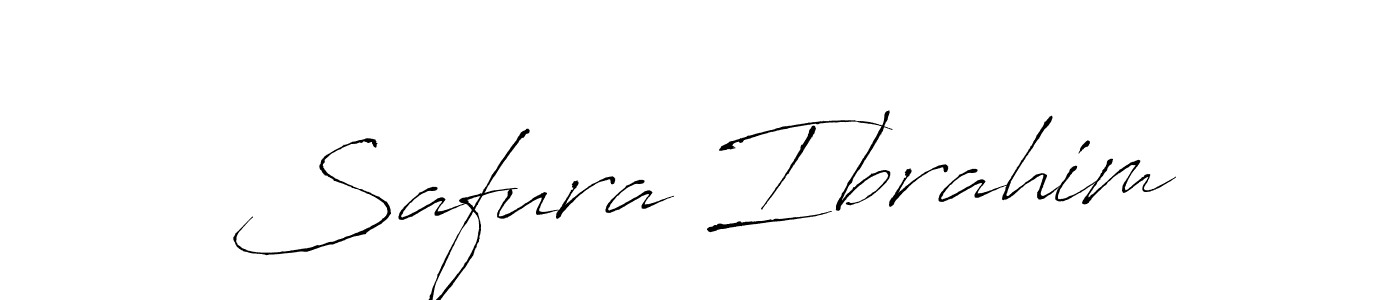 Create a beautiful signature design for name Safura Ibrahim. With this signature (Antro_Vectra) fonts, you can make a handwritten signature for free. Safura Ibrahim signature style 6 images and pictures png