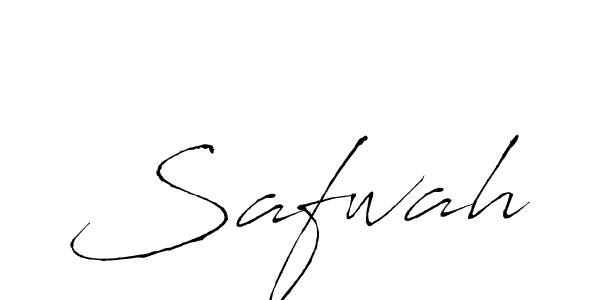 Similarly Antro_Vectra is the best handwritten signature design. Signature creator online .You can use it as an online autograph creator for name Safwah. Safwah signature style 6 images and pictures png