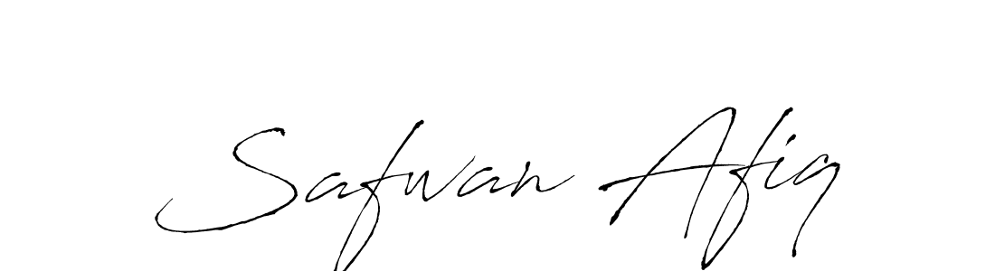 Create a beautiful signature design for name Safwan Afiq. With this signature (Antro_Vectra) fonts, you can make a handwritten signature for free. Safwan Afiq signature style 6 images and pictures png