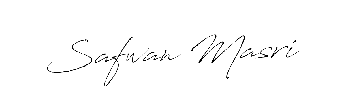 Safwan Masri stylish signature style. Best Handwritten Sign (Antro_Vectra) for my name. Handwritten Signature Collection Ideas for my name Safwan Masri. Safwan Masri signature style 6 images and pictures png