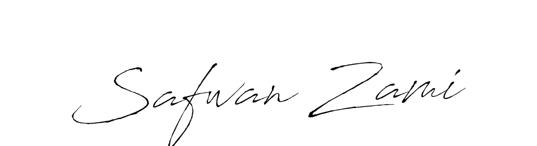 Create a beautiful signature design for name Safwan Zami. With this signature (Antro_Vectra) fonts, you can make a handwritten signature for free. Safwan Zami signature style 6 images and pictures png