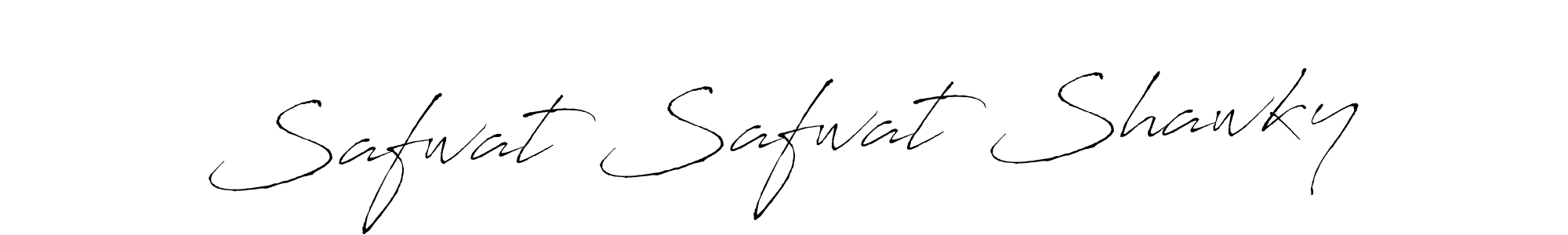 This is the best signature style for the Safwat Safwat Shawky name. Also you like these signature font (Antro_Vectra). Mix name signature. Safwat Safwat Shawky signature style 6 images and pictures png