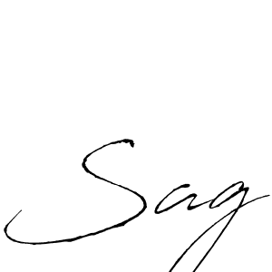 How to Draw Sag signature style? Antro_Vectra is a latest design signature styles for name Sag. Sag signature style 6 images and pictures png