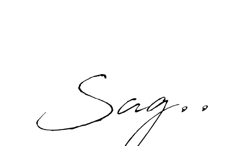 if you are searching for the best signature style for your name Sag... so please give up your signature search. here we have designed multiple signature styles  using Antro_Vectra. Sag.. signature style 6 images and pictures png