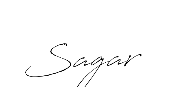 Design your own signature with our free online signature maker. With this signature software, you can create a handwritten (Antro_Vectra) signature for name Sagar . Sagar  signature style 6 images and pictures png