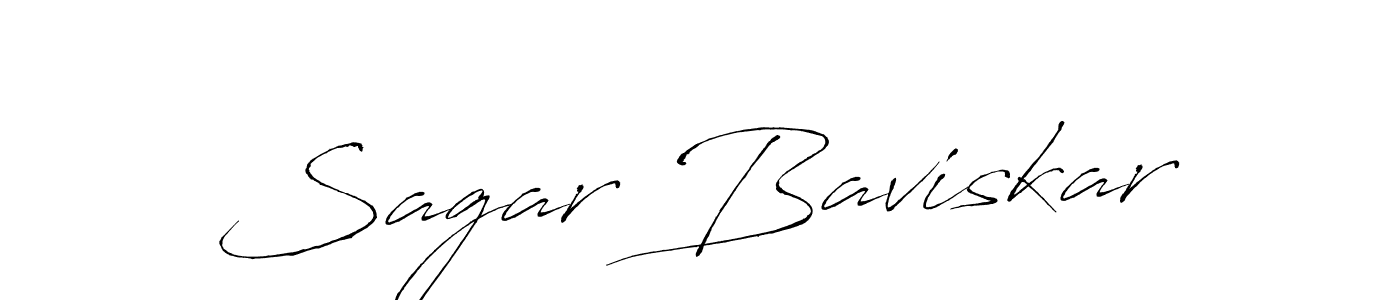 Make a short Sagar Baviskar signature style. Manage your documents anywhere anytime using Antro_Vectra. Create and add eSignatures, submit forms, share and send files easily. Sagar Baviskar signature style 6 images and pictures png