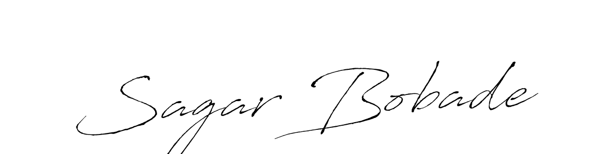 Make a beautiful signature design for name Sagar Bobade. Use this online signature maker to create a handwritten signature for free. Sagar Bobade signature style 6 images and pictures png