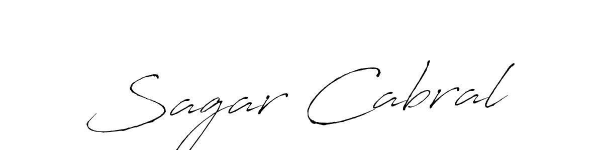 It looks lik you need a new signature style for name Sagar Cabral. Design unique handwritten (Antro_Vectra) signature with our free signature maker in just a few clicks. Sagar Cabral signature style 6 images and pictures png