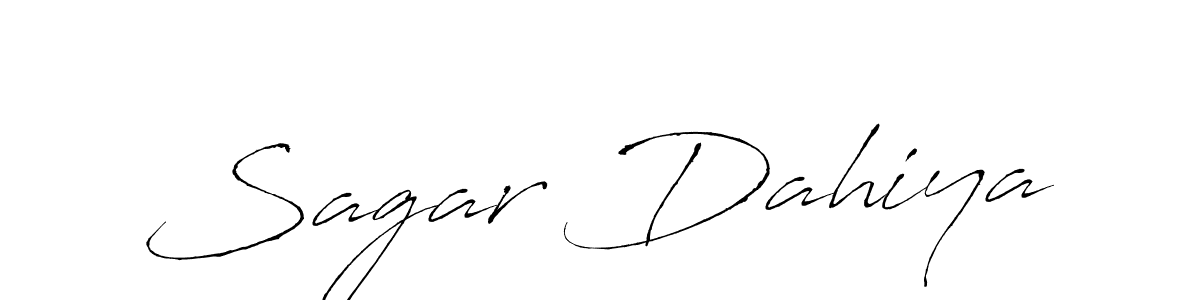 This is the best signature style for the Sagar Dahiya name. Also you like these signature font (Antro_Vectra). Mix name signature. Sagar Dahiya signature style 6 images and pictures png