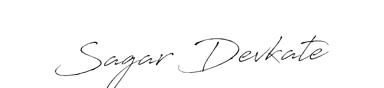 Use a signature maker to create a handwritten signature online. With this signature software, you can design (Antro_Vectra) your own signature for name Sagar Devkate. Sagar Devkate signature style 6 images and pictures png