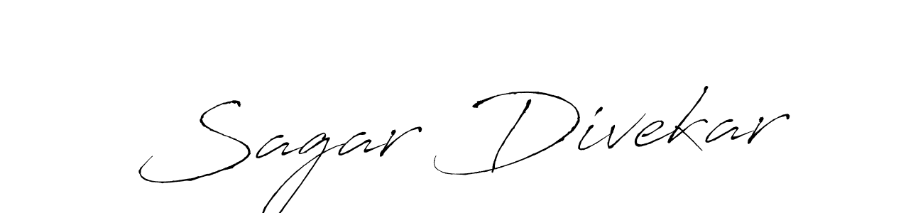 Sagar Divekar stylish signature style. Best Handwritten Sign (Antro_Vectra) for my name. Handwritten Signature Collection Ideas for my name Sagar Divekar. Sagar Divekar signature style 6 images and pictures png