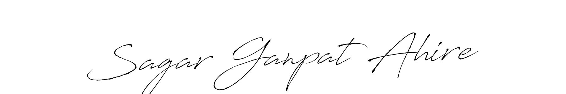 How to Draw Sagar Ganpat Ahire signature style? Antro_Vectra is a latest design signature styles for name Sagar Ganpat Ahire. Sagar Ganpat Ahire signature style 6 images and pictures png