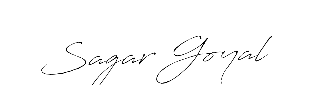 Make a beautiful signature design for name Sagar Goyal. Use this online signature maker to create a handwritten signature for free. Sagar Goyal signature style 6 images and pictures png