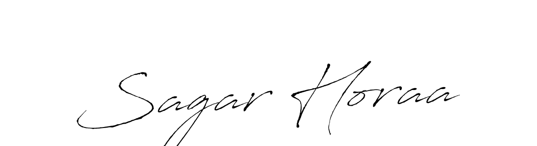 Use a signature maker to create a handwritten signature online. With this signature software, you can design (Antro_Vectra) your own signature for name Sagar Horaa. Sagar Horaa signature style 6 images and pictures png