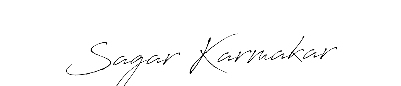 Similarly Antro_Vectra is the best handwritten signature design. Signature creator online .You can use it as an online autograph creator for name Sagar Karmakar. Sagar Karmakar signature style 6 images and pictures png