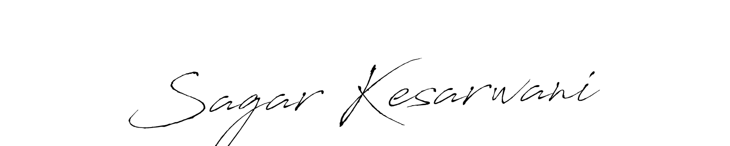 How to make Sagar Kesarwani signature? Antro_Vectra is a professional autograph style. Create handwritten signature for Sagar Kesarwani name. Sagar Kesarwani signature style 6 images and pictures png
