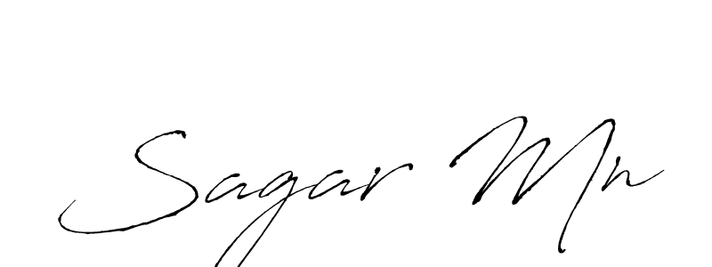 You can use this online signature creator to create a handwritten signature for the name Sagar Mn. This is the best online autograph maker. Sagar Mn signature style 6 images and pictures png