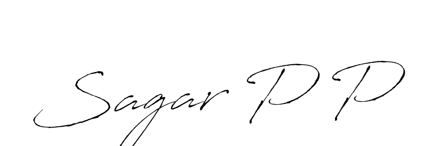 Once you've used our free online signature maker to create your best signature Antro_Vectra style, it's time to enjoy all of the benefits that Sagar P P name signing documents. Sagar P P signature style 6 images and pictures png