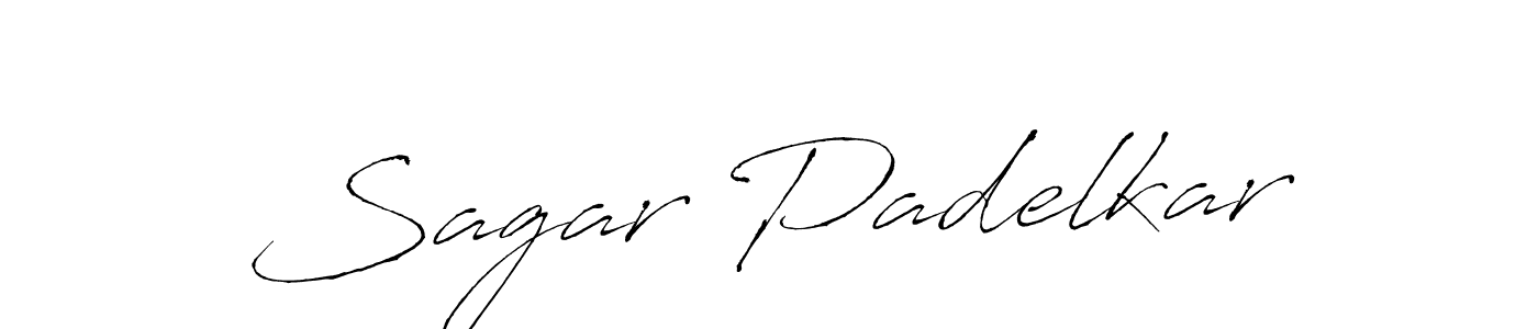 Make a short Sagar Padelkar signature style. Manage your documents anywhere anytime using Antro_Vectra. Create and add eSignatures, submit forms, share and send files easily. Sagar Padelkar signature style 6 images and pictures png