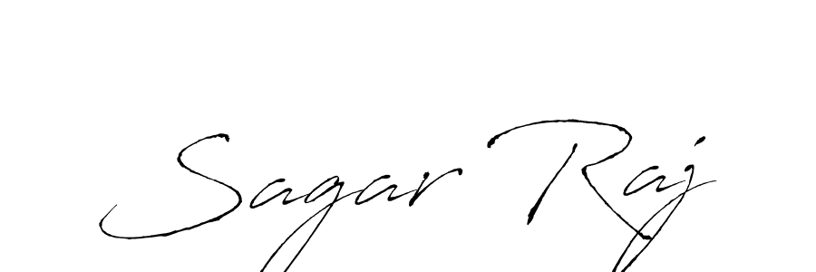 Design your own signature with our free online signature maker. With this signature software, you can create a handwritten (Antro_Vectra) signature for name Sagar Raj. Sagar Raj signature style 6 images and pictures png