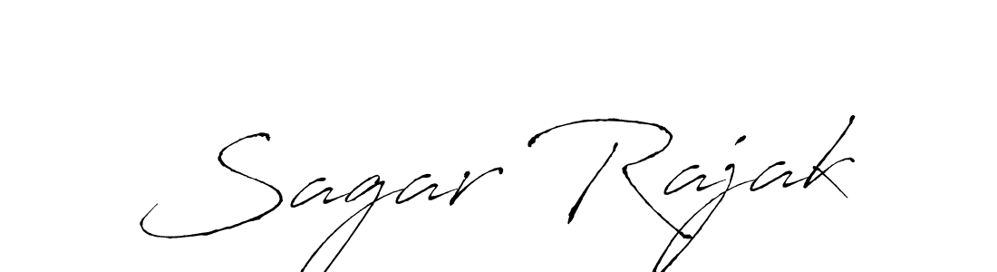 Design your own signature with our free online signature maker. With this signature software, you can create a handwritten (Antro_Vectra) signature for name Sagar Rajak. Sagar Rajak signature style 6 images and pictures png