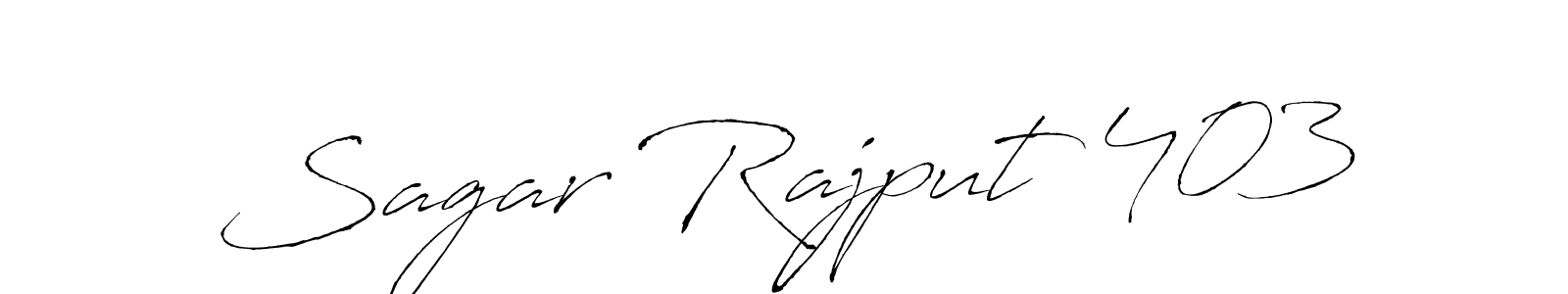 Similarly Antro_Vectra is the best handwritten signature design. Signature creator online .You can use it as an online autograph creator for name Sagar Rajput 403. Sagar Rajput 403 signature style 6 images and pictures png