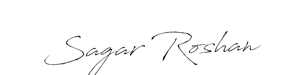 Best and Professional Signature Style for Sagar Roshan. Antro_Vectra Best Signature Style Collection. Sagar Roshan signature style 6 images and pictures png