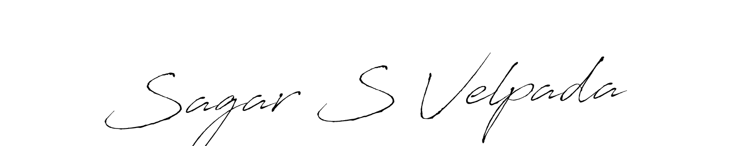 You can use this online signature creator to create a handwritten signature for the name Sagar S Velpada. This is the best online autograph maker. Sagar S Velpada signature style 6 images and pictures png