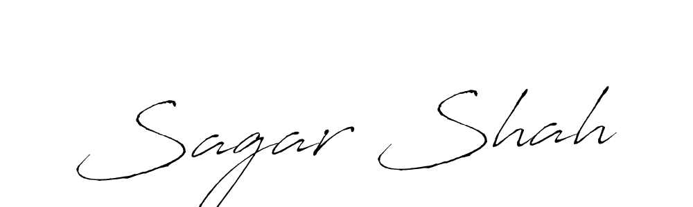 Use a signature maker to create a handwritten signature online. With this signature software, you can design (Antro_Vectra) your own signature for name Sagar Shah. Sagar Shah signature style 6 images and pictures png