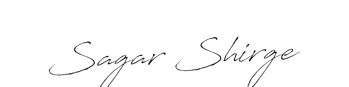 It looks lik you need a new signature style for name Sagar Shirge. Design unique handwritten (Antro_Vectra) signature with our free signature maker in just a few clicks. Sagar Shirge signature style 6 images and pictures png