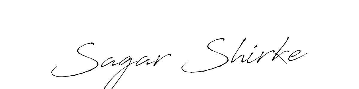 Use a signature maker to create a handwritten signature online. With this signature software, you can design (Antro_Vectra) your own signature for name Sagar Shirke. Sagar Shirke signature style 6 images and pictures png