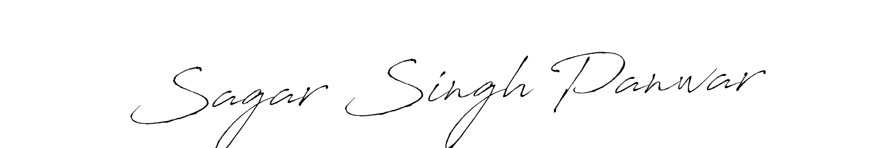 Make a beautiful signature design for name Sagar Singh Panwar. With this signature (Antro_Vectra) style, you can create a handwritten signature for free. Sagar Singh Panwar signature style 6 images and pictures png